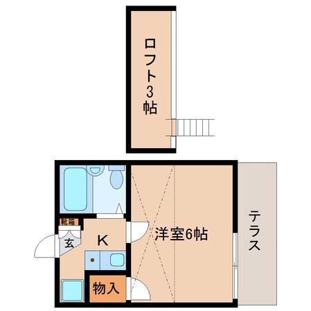 静岡駅 バス13分  登呂遺跡下車：停歩3分 1階の物件間取画像